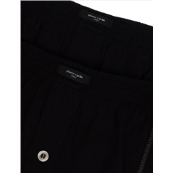 Siyah Pamuklu 2'li Boxer