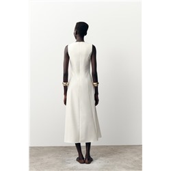 MIDI DRESS WITH BELT