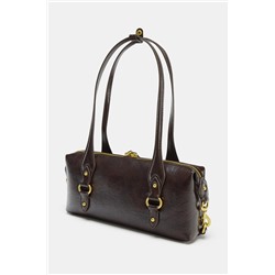 SHOULDER BAG WITH METALLIC DETAILS
