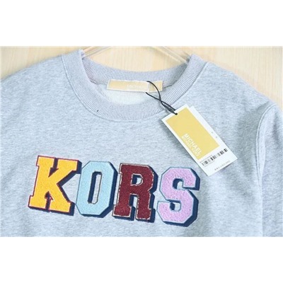 Женский хлопковый флисовый свитер   М КОР*С