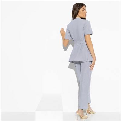 Брючный костюм, Прогулки по Монмартру (elegant, 2 в 1, с поясом)