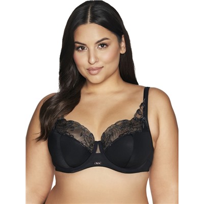 Бюст 2071 PU Maxi (черн) AVA