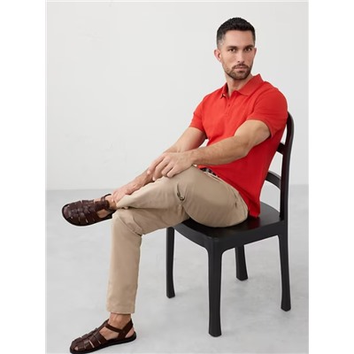 Slim Cotton Pique Polo