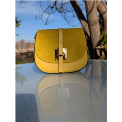 Итальянская сумка из натуральной кожи от AB.ZAPATOS PELLE · 2704 Amarillo