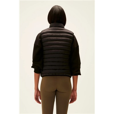 Bad Bear Turner Vest Siyah Kadın Puffer Yelek