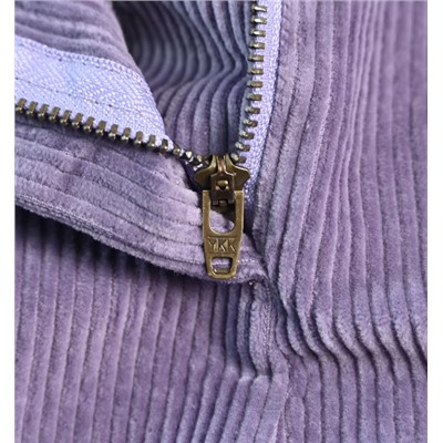 Плотные вельветовые хлопковые брюки с высокой талией