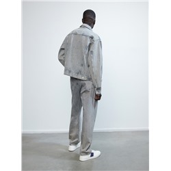 Jeans im Baggy-Fit mit Acid-Wascheffekt