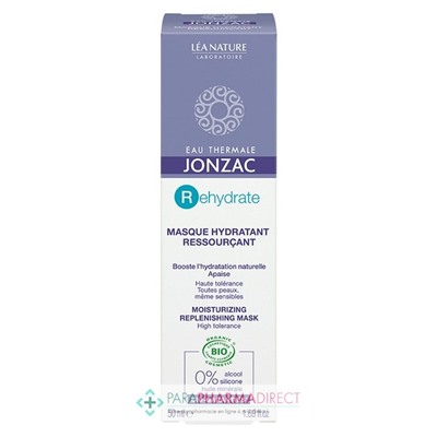 Eau Thermale Jonzac - Rehydrate - Masque Hydratant Ressourçant BIO 50ml