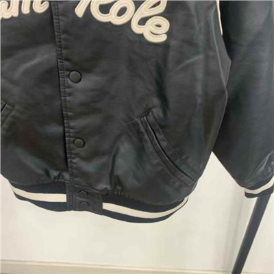 Детская кожаная куртка-бомбер ЗАР*А