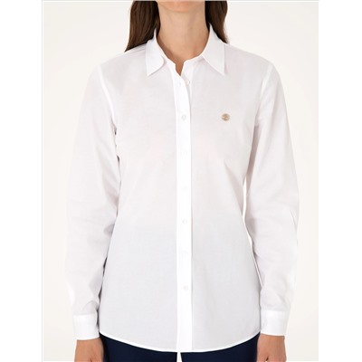 Beyaz Slim Fit Uzun Kollu Gömlek
