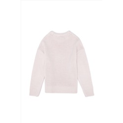 Kız Çocuk Krem Kazak