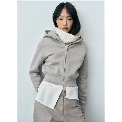 Jeans wideleg cremallera