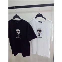 Хлопковая футболка КАР*Л 😎