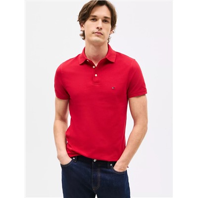 Slim Fit Stretch Pique Polo