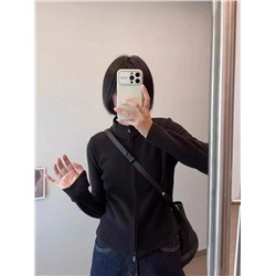 Мягкая утепленная кофта на молнии с двойным флисом в стиле  ЛУЛУЛЕМО*Н