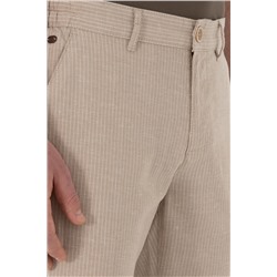 Erkek Taş Slim Fit Kanvas Pantolon