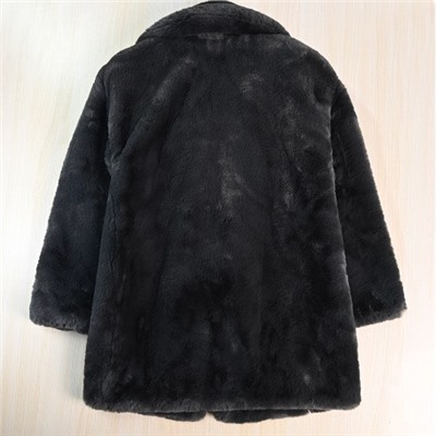 Женская куртка с воротником из искусственного меха на пуговицах ZAR*A