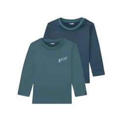LUPILU® Langarmshirts Kleinkinder Jungen, 2 Stück