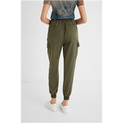 Pantalón jogger cargo 100% Lyocell