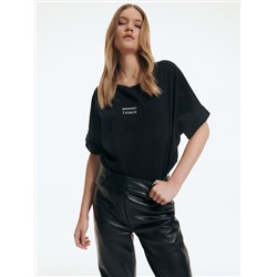 T-Shirt im Kimono-Stil