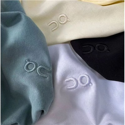 Мужская хлопковая футболка с вышивкой букв