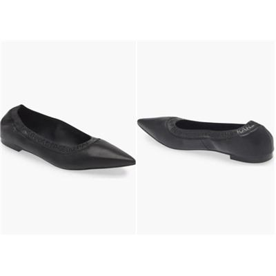 Vinette Pointed Toe Flat (Women) KARL LAGERFELD PARIS