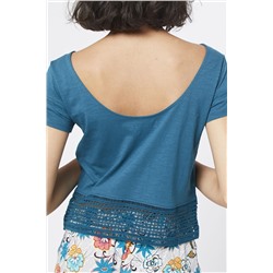 Футболка Vivi Petrol голубой меланж