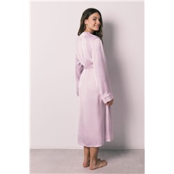 Bata midi satén lila