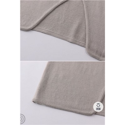 Вязаный женский джемпер с интересным вырезом  (4 цвета)