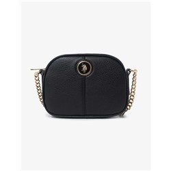 ENAMEL CHAIN CROSSBODY BAG