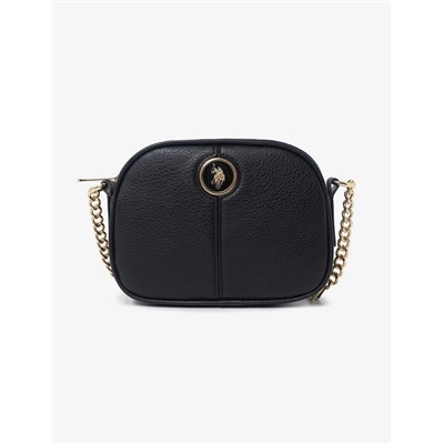 ENAMEL CHAIN CROSSBODY BAG