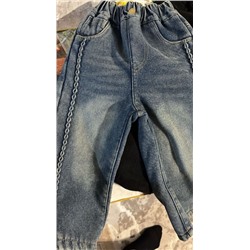 Детские джинсы с начесом