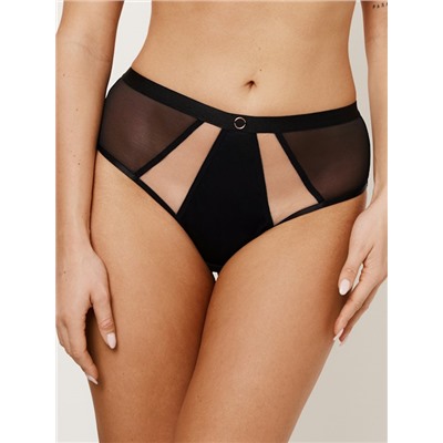 BUTTERFLY BLACK Трусы высокие SUBTILLE