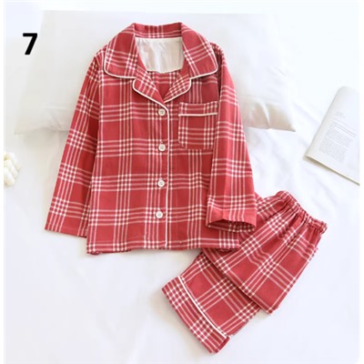 Хлопковая пижама для мальчиков и девочек