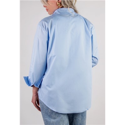 Рубашка оверсайз хлопок y2k