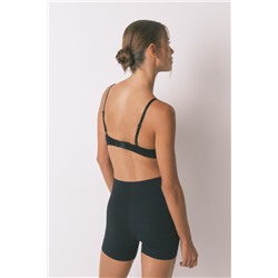 Pantalón corto interior algodón negro