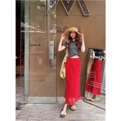 Воздушная юбка в цветочек (3 цвета) МИУ МИ*У