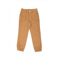 Kız Çocuk Camel Kanvas Pantolon