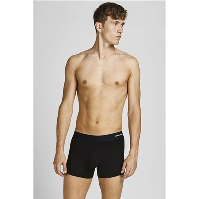 Jack & Jones Erkek 3'lü Bambu Boxer Paketi