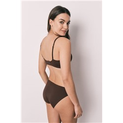 Braga clásica microfibra clean cut marrón