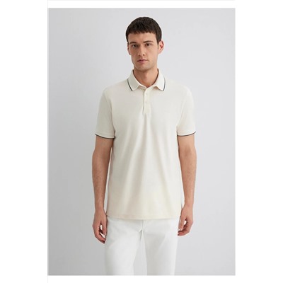 Mavi Beyaz Polo Tişört Regular Fit / Normal Kesim 0611902-70057
