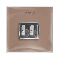Deliplus двойная точилка для тонких и толстых карандашей