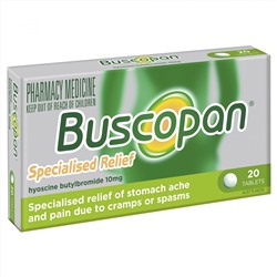 BUSCOPAN 10 MG KAPLI TABLET (20 TABLET) Бускопан