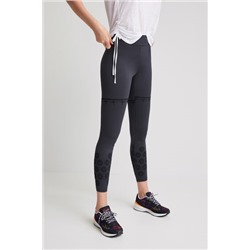 Leggings detalles flocados