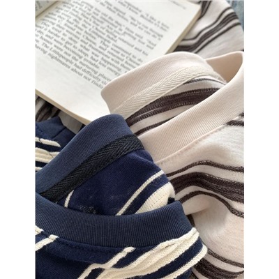 Женский лонгслив в полоску