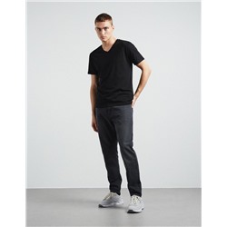 Cropped Fit Jeans, Men, Black
