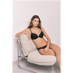 Sujetador push up encaje negro GORGEOUS