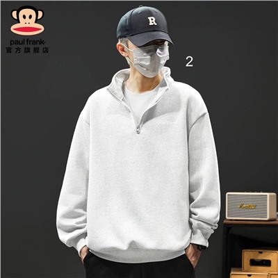 Толстовка с воротником стойкой на молнии Pau*l Fran*k   Унисекс модель