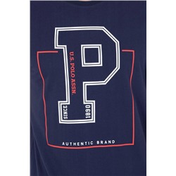 Erkek Lacivert Bisiklet Yaka Tişört