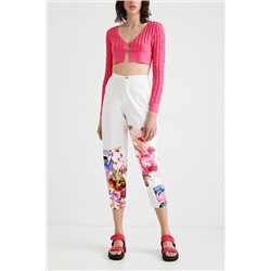 Chaqueta punto cropped